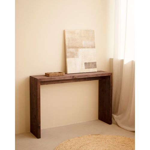 Console En Bois De Sapin Ton Marron 120x80cm