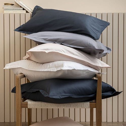 Taie D'oreiller Coton Colombe 50x75 Cm