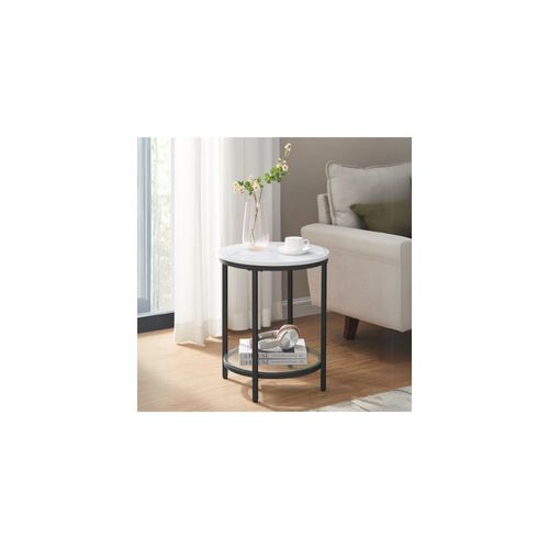 Bout De Canapé Rond - H55 Cm - Noir