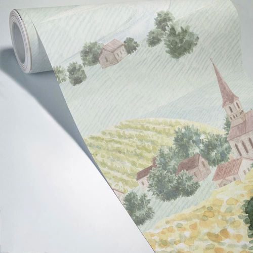 Papier peint panoramique - 7 lés : 336x270cm - Multicolore - 99DECO