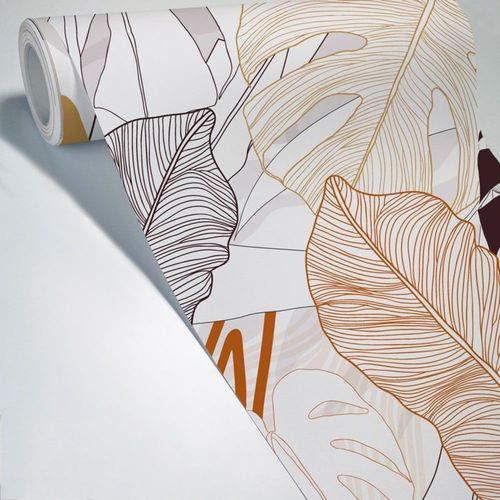 Papier peint panoramique - 7 lés : 336x270cm - Noir - 99DECO