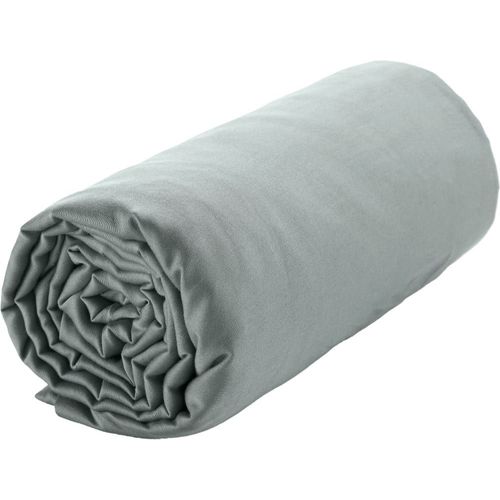 Drap Housse En Satin De Coton Celadon 160x200 Cm