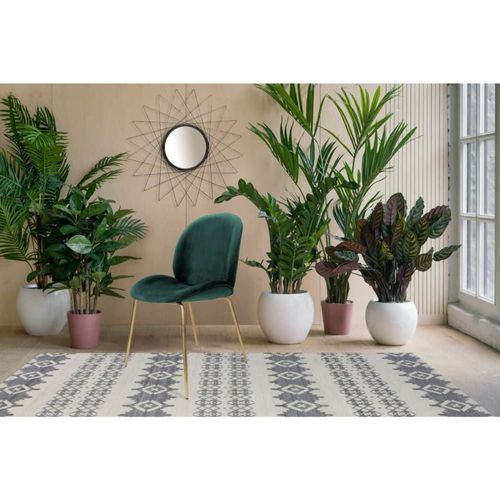 Chaise Métal Vert H. Assise 47 Cm