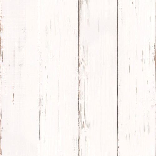 Papier peint intissé bois naturel blanc 1005x52cm