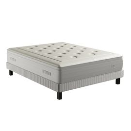 Ens 160x200 matelas H33 ressort ensachés, ferme, sommier