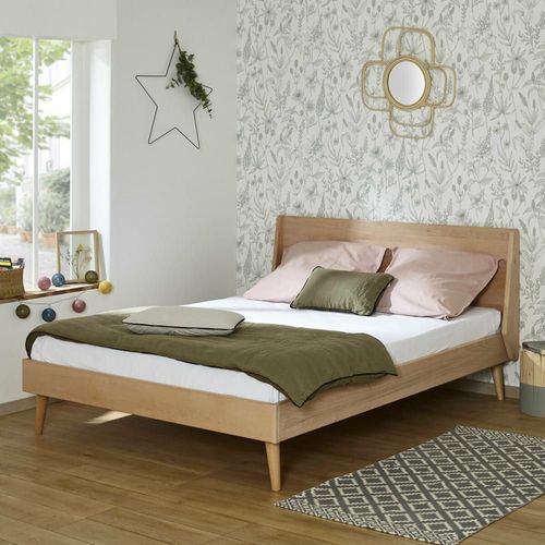 Lit 2 Places Bois Massif 120x190 Cm