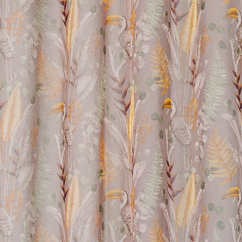 Voilage Esprit Paradisiaque Polyester Taupe 150x265 Cm