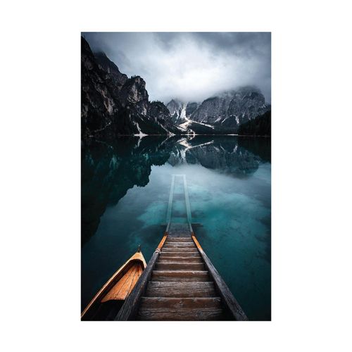 Tableau sur toile Scandinave Lake 50x70
