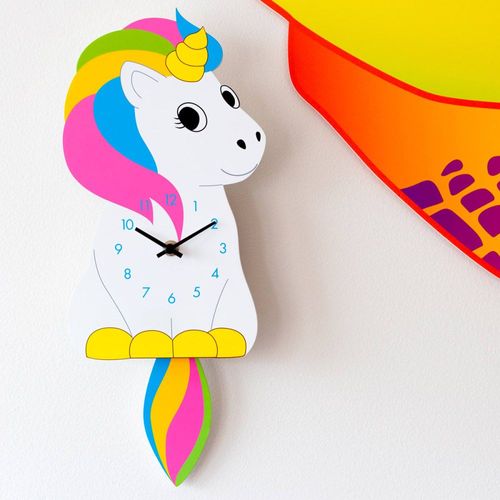 Horloge Chat bois 20 x 5 x 35 cm