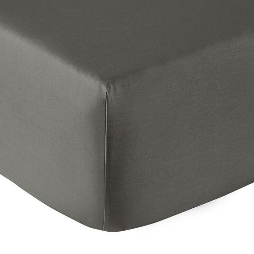 Drap Housse Coton Argile 140x190 Cm