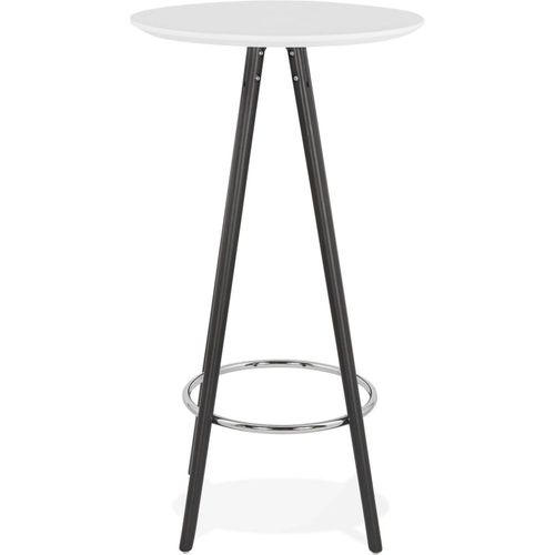 Table Haute Bois Hêtre Blanc