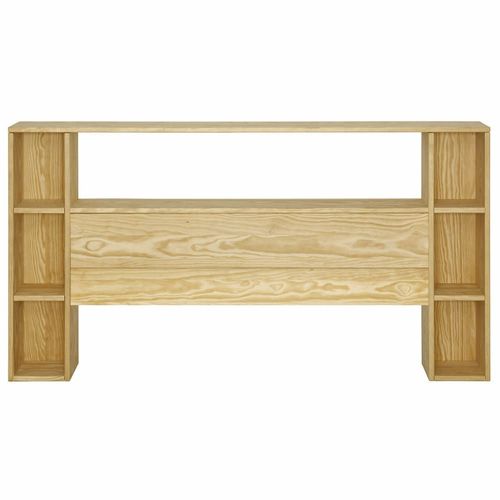 Tête De Lit Avec Rangements Bois Massif 120 Cm