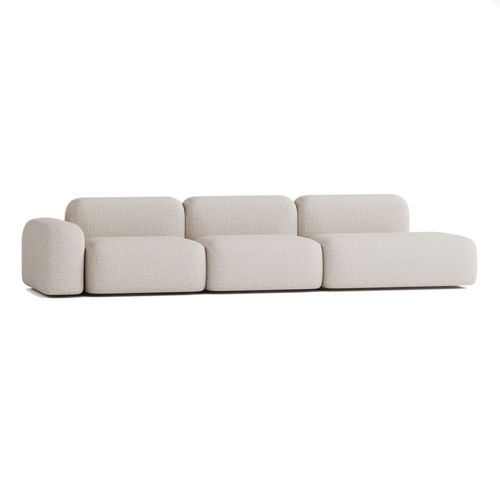 Canapé Modulable 5 Places Beige