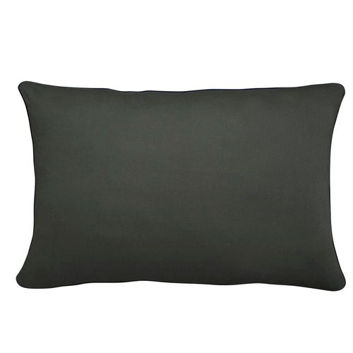 Taie D'oreiller Jersey Coloris Carbone 50x75 Cm