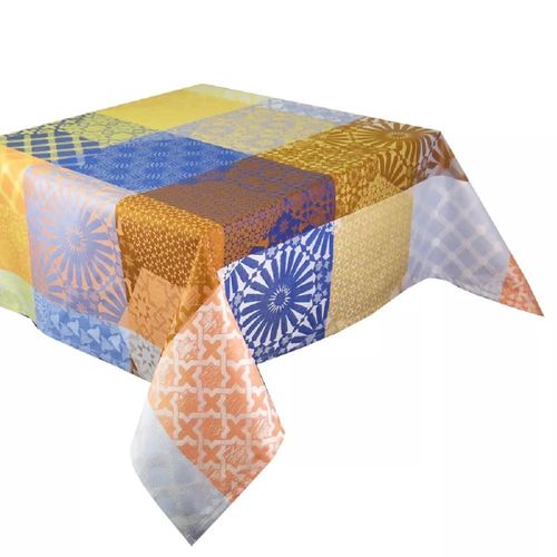 Nappe Pur Coton Multicolore 155x260 Cm