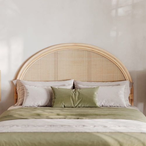 Tête De Lit En Rotin Naturel 140 Cm