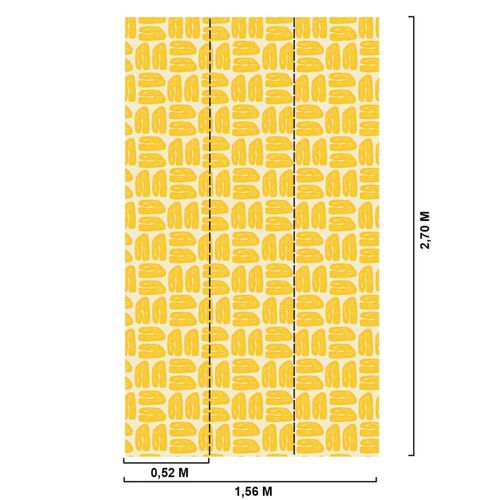 Papier peint arche solaire 156x270 cm