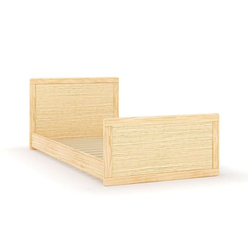 Pack Lit Évolutif Avec Matelas Bois Massif 90x190 Cm