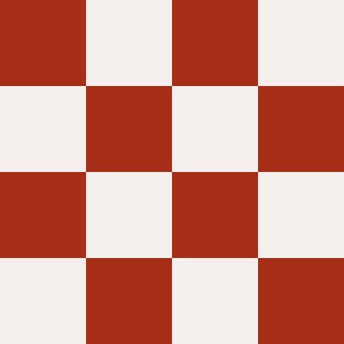 Papier peint papier damier rouge 52x1000 cm