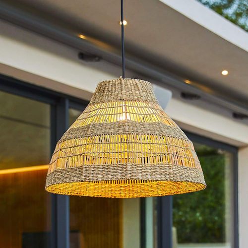 Suspension D'extérieur Corde Beige H34cm