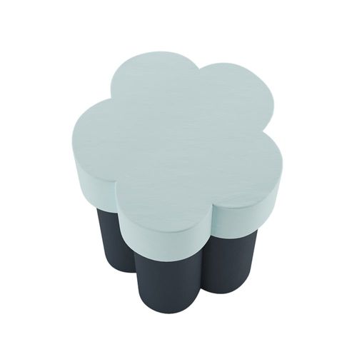 Table D’Appoint En Forme De Fleur, Magnésie Bleue