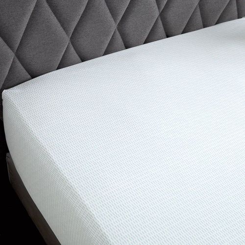Drap Housse Percale Blanc 180x200 Cm