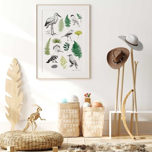 Affiche enfant tableau de la nature