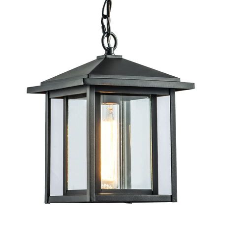Suspension D'extérieur En Métal Noir