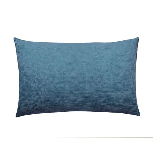 Taie D'oreiller Gaze De Coton Azurite 65x65 Cm