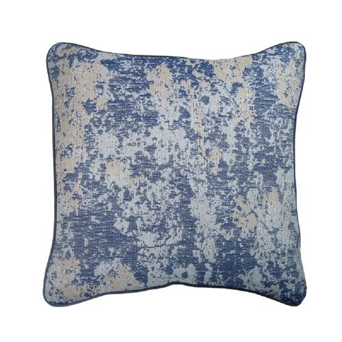 Housse De Coussin Pur Coton Bleu 30x50 Cm