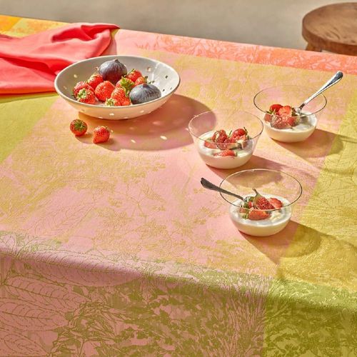 Nappe Pur Coton Multicolore 180x250 Cm