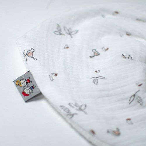 Bavoir Bandana Gaze De Coton