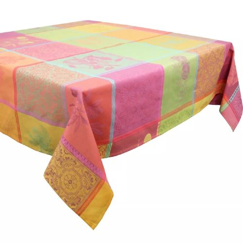 Nappe Pur Coton Multicolore 180x300 Cm