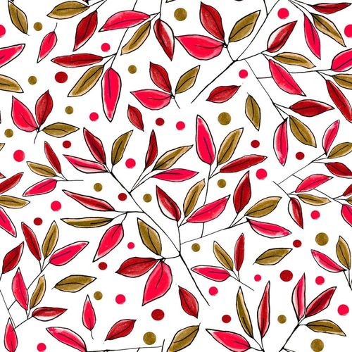 Papier peint tilleul prune 52x1000 cm