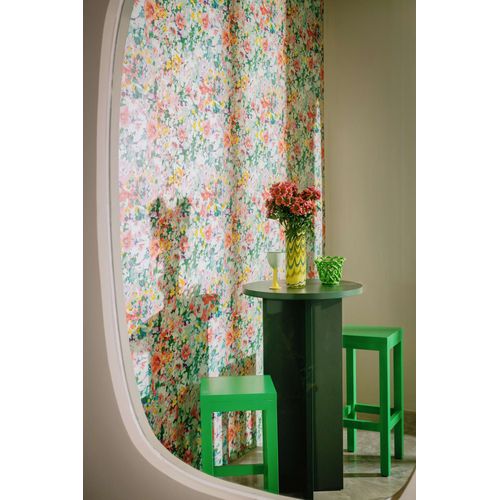 Table Haute Ronde 60 Cm Vert Cèdre