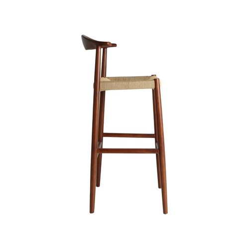 Tabouret En Bois De Hêtre Marron 51x51x103 Cm