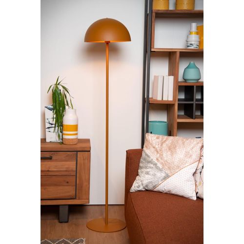 Lampadaire Métal Jaune Ocre