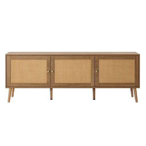 Meuble Tv Style Contemporain 167 Cm Bois