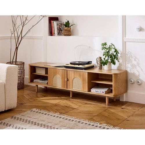 Meuble Tv Style Scandinave 180 Cm Bois