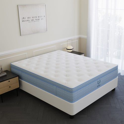 Matelas hybride ressorts ensachés 180 x 200 cm épaisseur 30 cm