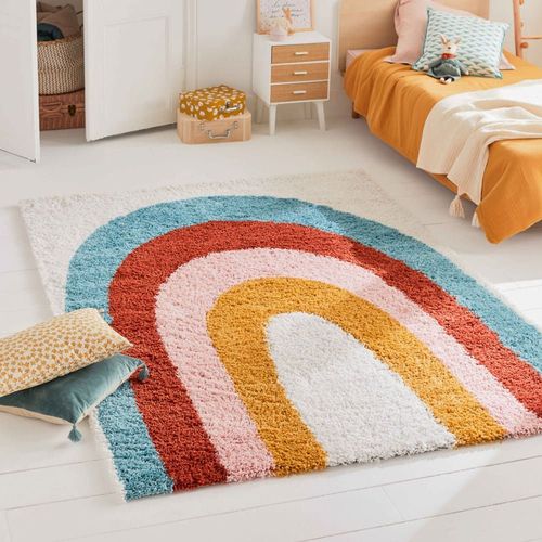 Tapis À Motif Arc-En-Ciel - 120x160cm