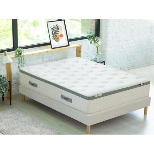 Matelas hybride 31 cm matelas ressorts ensachés 140 x 200 cm
