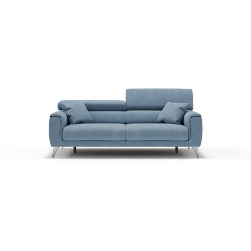 Canapé En Tissu Imperméable 169 Cm Bleu Pastel