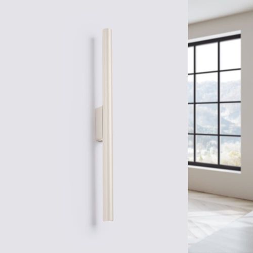 Applique Acier Beige H 50 Cm