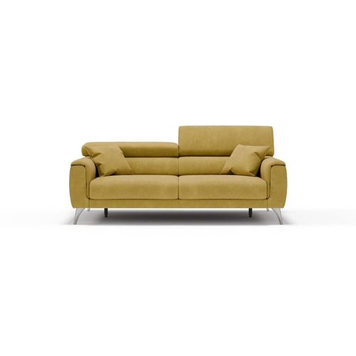 Canapé En Tissu Imperméable 199 Cm Jaune
