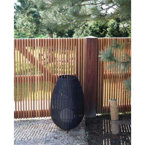 Lampadaire Acrylique Noir 79 Cm