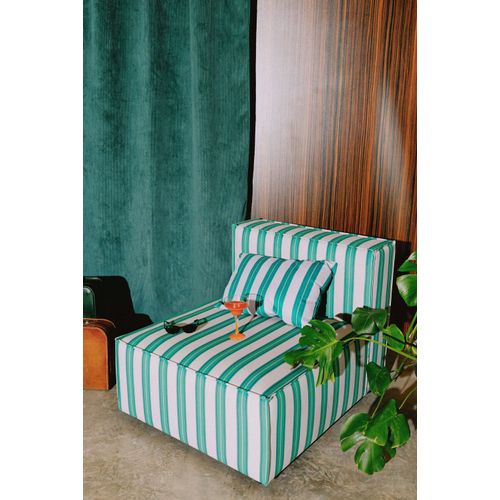 Fauteuil Lounge En Velours