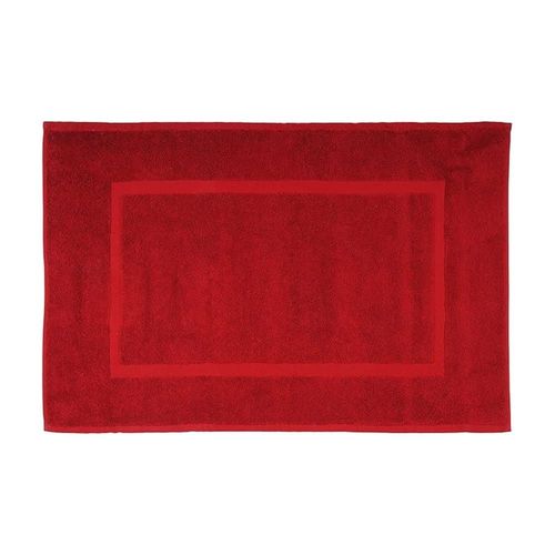 Tapis de Bain uni 45x70 cm - Confort & Absorption - 45x70cm - Rouge