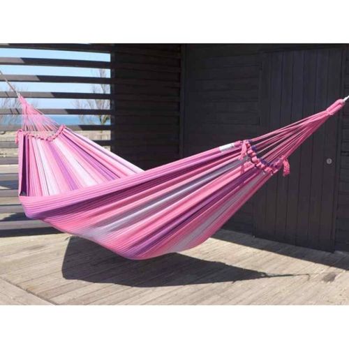 Hamac Xl En Coton Rose