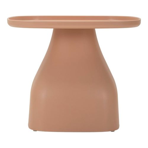 Table Basse En Plastique Rose 48x48x38 Cm